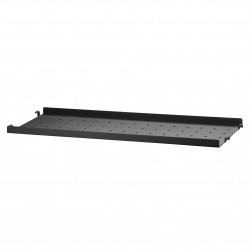 String Metalhylde Lav · Sort · 58 x 20 cm.