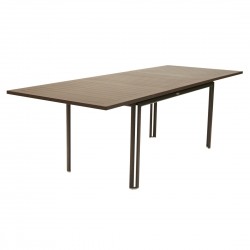 Fermob Costa Table with Extension · Russet