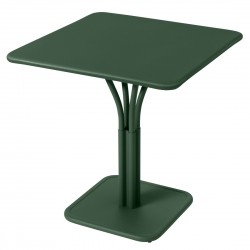 Fermob Luxembourg Pedestal Table · 71 x 71 · Cedar Green