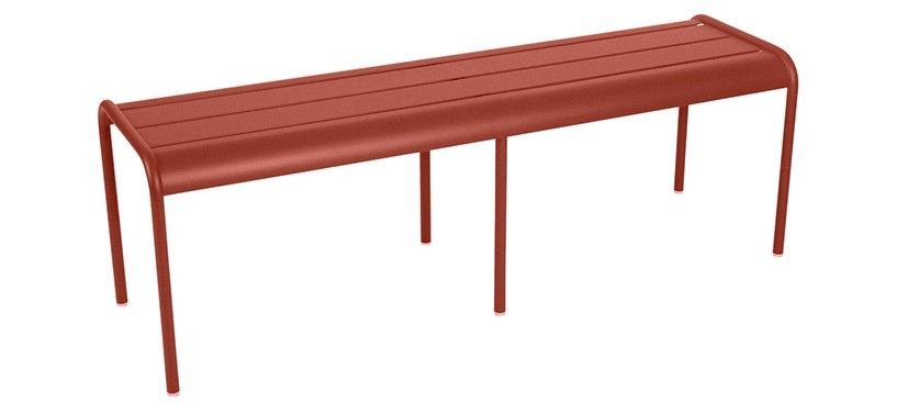 Fermob Monceau XL bench · Red Ochre