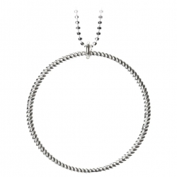 Pernille Corydon Big Twisted Necklace · Sølv