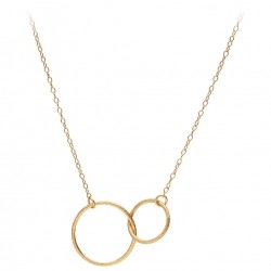 Pernille Corydon Double Plain Necklace · Guld