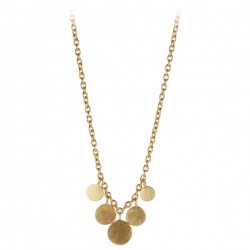 Pernille Corydon Mini Coin Necklace · Guld