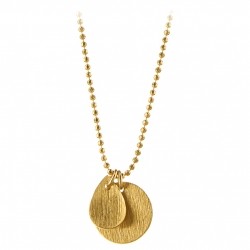 Pernille Corydon Coin & Drop Necklace · Guld