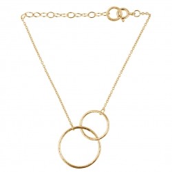 Pernille Corydon Double Plain Bracelet · Guld