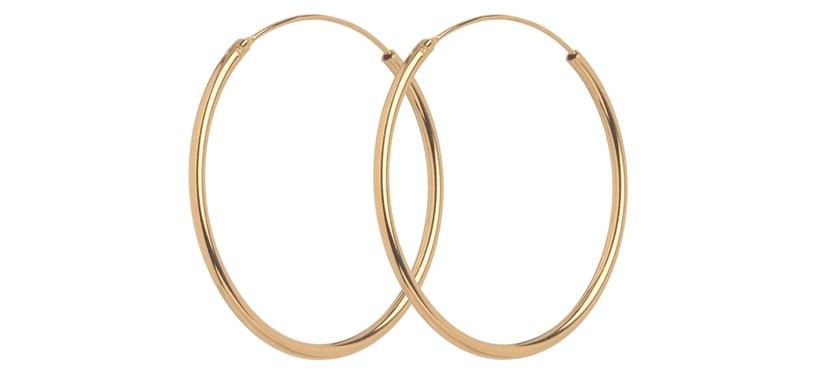 Pernille Corydon Mini Plain Hoops · Officiel Pernille Forhandler ·