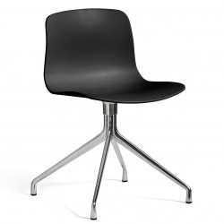 HAY About a Chair AAC10 · Black · Aluminium