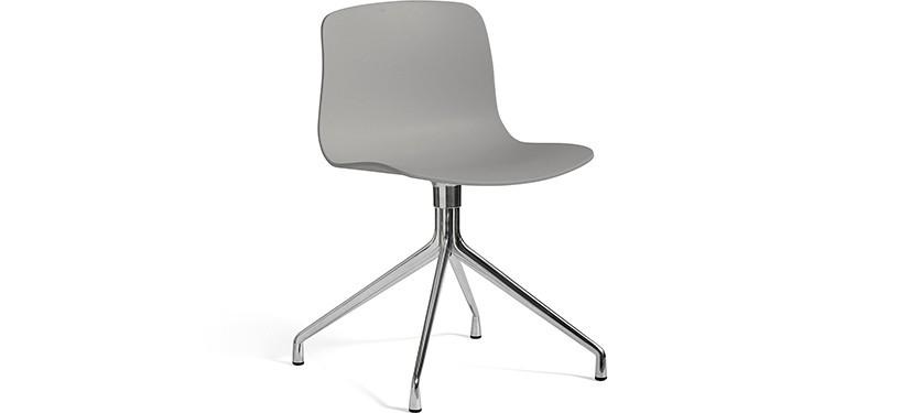 HAY About a Chair AAC10 · Concrete grey · Aluminium