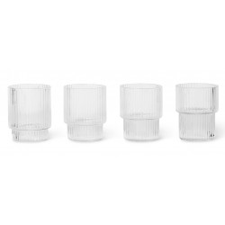 Ferm Living Ripple Glasses