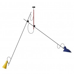 Astep VV Cinquanta Suspension Rød/Blå Stel