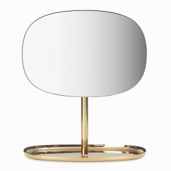 Normann Copenhagen Flip Spejl Messing & Stål