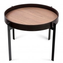 Ox Denmarq Deck Table Messing/Sort Marmor
