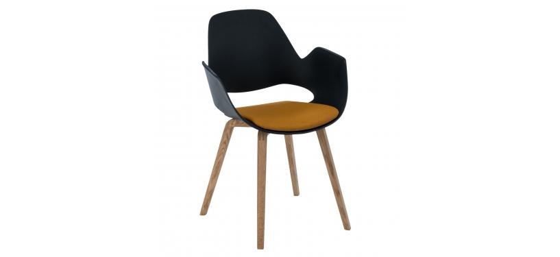 menneskemængde Gøre mit bedste Arena HOUE FALK Chair Solid Oak Legs w. Padded Seat · Spisebordsstole fra HOUE