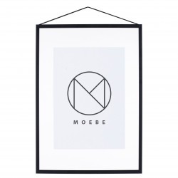 Moebe Frame · Alu/sort · A3
