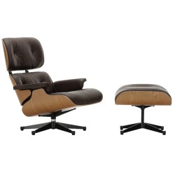 Vitra Eames Lounge Chair Sortpigmenteret Ask