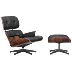 Vitra Eames Lounge Chair Sortpigmenteret Ask