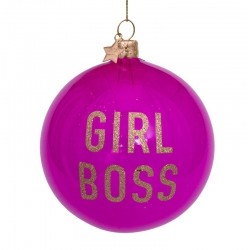 VONDELS Glaskugle GIRL BOSS