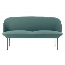 Muuto Oslo Sofa · Steelcut Trio 966 · 2 Personer · Mørkegrå