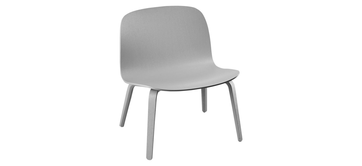 Muuto Visu Lounge Chair · Grå