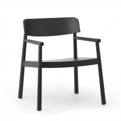 Normann Copenhagen Timb Loungestol med armlæn