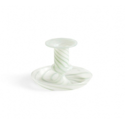 HAY Flare Stripe Milk Small Lysestage