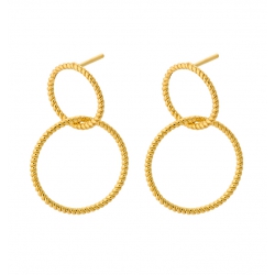 Pernille Corydon Double Twisted Earrings