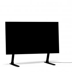 Pedestal Bendy Low TV Stander