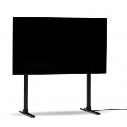 Pedestal Straight Tall TV Stander