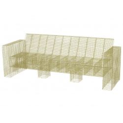 Kalager Design Wire Loungecouch