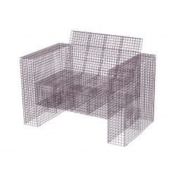Kalager Design Wire Loungechair