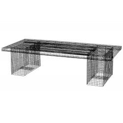 Kalager Design Wire Loungetable