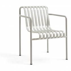 HAY Palissade Dining Armchair · Sky grey