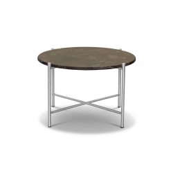 Handvärk Round Coffee Table 60, rustfri stål
