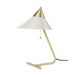 Warm Nordic Brass Top Table Lamp