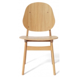 Warm Nordic Noble Chair, Pure Wood