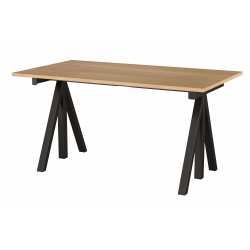 String Work Desk 140 - Black