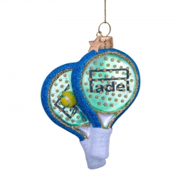 VONDELS Glaskugle Padelbat