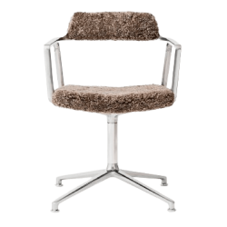 Vipp Swivel Chair, Curly Edition