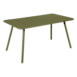 Fermob Luxembourg Table · 80 x 80 · Lagoon Blue