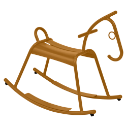 Fermob Adada Rocking Horse · Willow Green