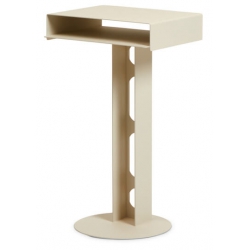 Pedestal Sidekick Table