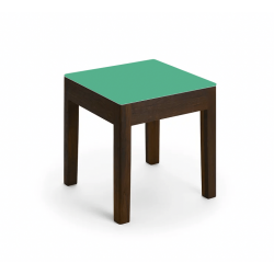 A seat in Siena Stool m. firkantet mat top, Medi Frame