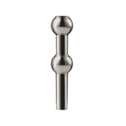 STOFF Nagel Vase · Krom