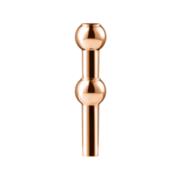 STOFF Nagel Vase · Krom