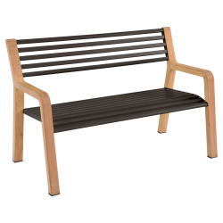 Fermob Somerset Bench · Acapulco Blue