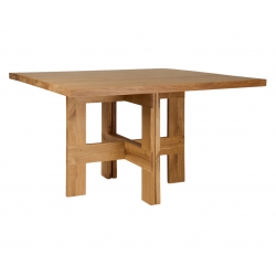 Farmhouse Trestle Table,120 Square