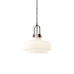 &Tradition Copenhagen Pendant SC7 · Opal/Bronzed Brass