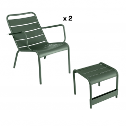 Fermob Luxembourg Lounge Havesæt 1 Cedar Green