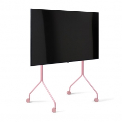 Pedestal Moon Rollin' Tall TV Stander