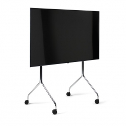 Pedestal Moon Rollin' Tall TV Stander